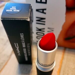 New Full Size Red MAC Lipstick in Werk, Werk, Werk